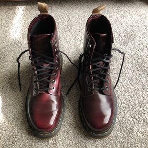 Dr. Martens Vegan 1460 8 Eye Red UK 5 US 7